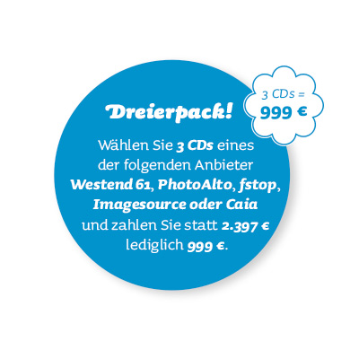 Dreierpack CD Promo